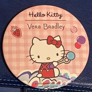 [LIMITED EDITION] [NEW] VERA BRADLEY X HELLO KITTY BUTTON